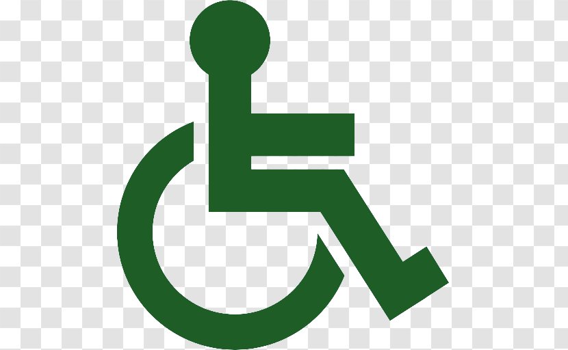 Disability Disabled Parking Permit Accessibility Clip Art - Green Transparent PNG