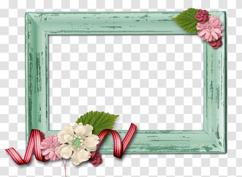 Floral Design Picture Frames Cut Flowers - Petal - Mercury Heart Frame Transparent PNG