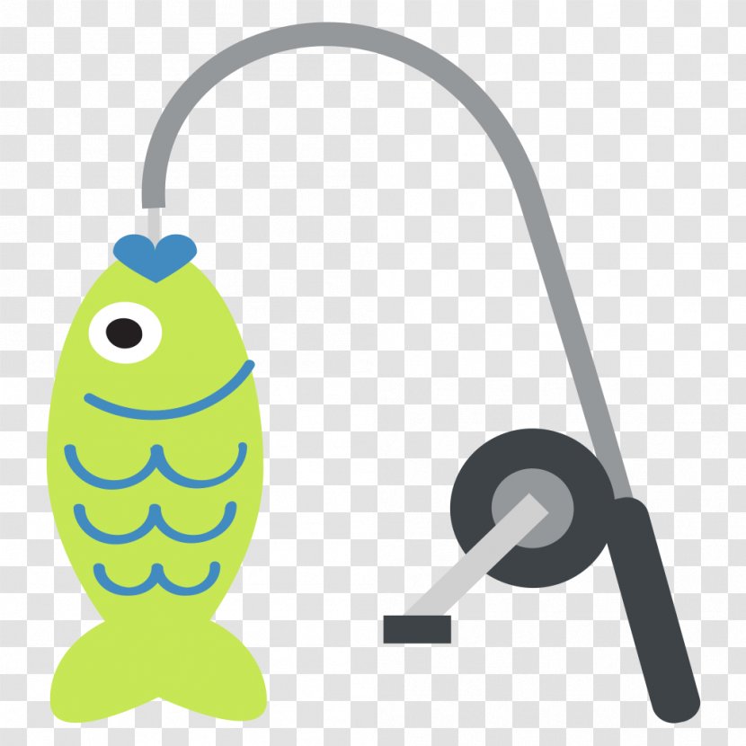 Emoji Fishing Rods Gaff Tackle - Reels - Pole Transparent PNG