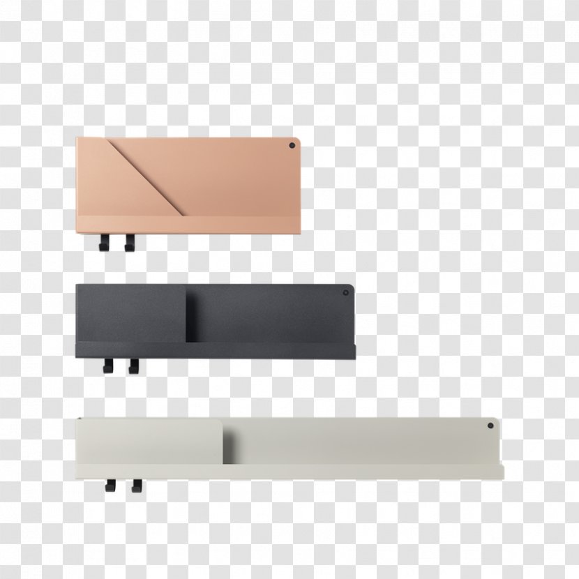 Bedside Tables Shelf Muuto Furniture - Cabinetry Transparent PNG