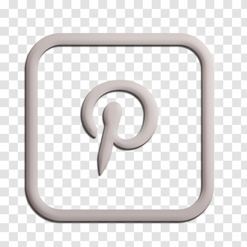 Social Media Icon - Company - Number Metal Transparent PNG