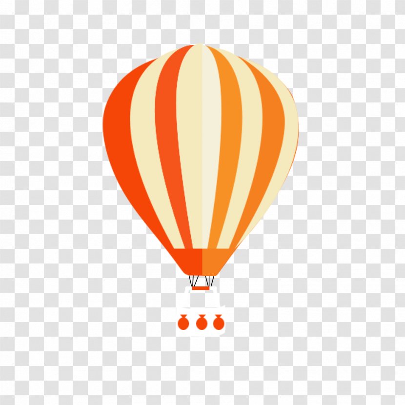 Hot Air Balloon Drawing - Cartoon - Vector Transparent PNG