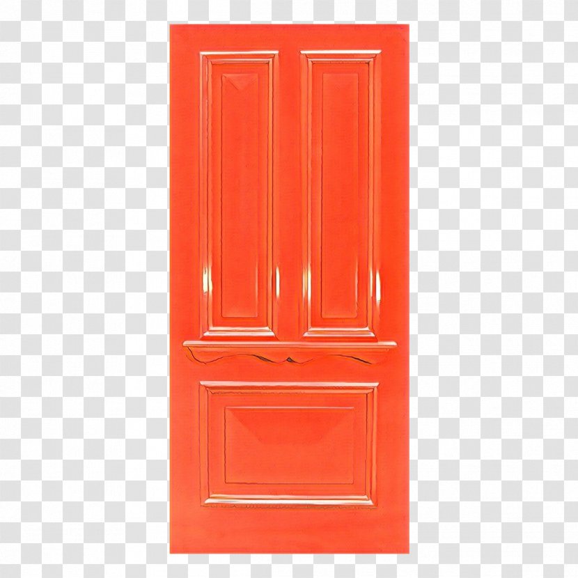Home Cartoon - Rectangle - Door Orange Transparent PNG