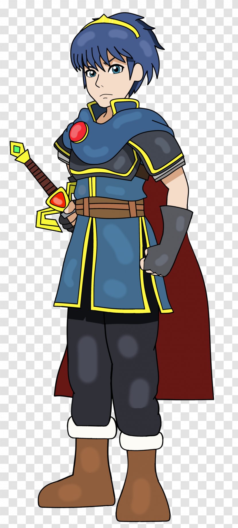 Fire Emblem Heroes Marth Meta Knight Mario The Battle Of Polytopia - Silhouette Transparent PNG