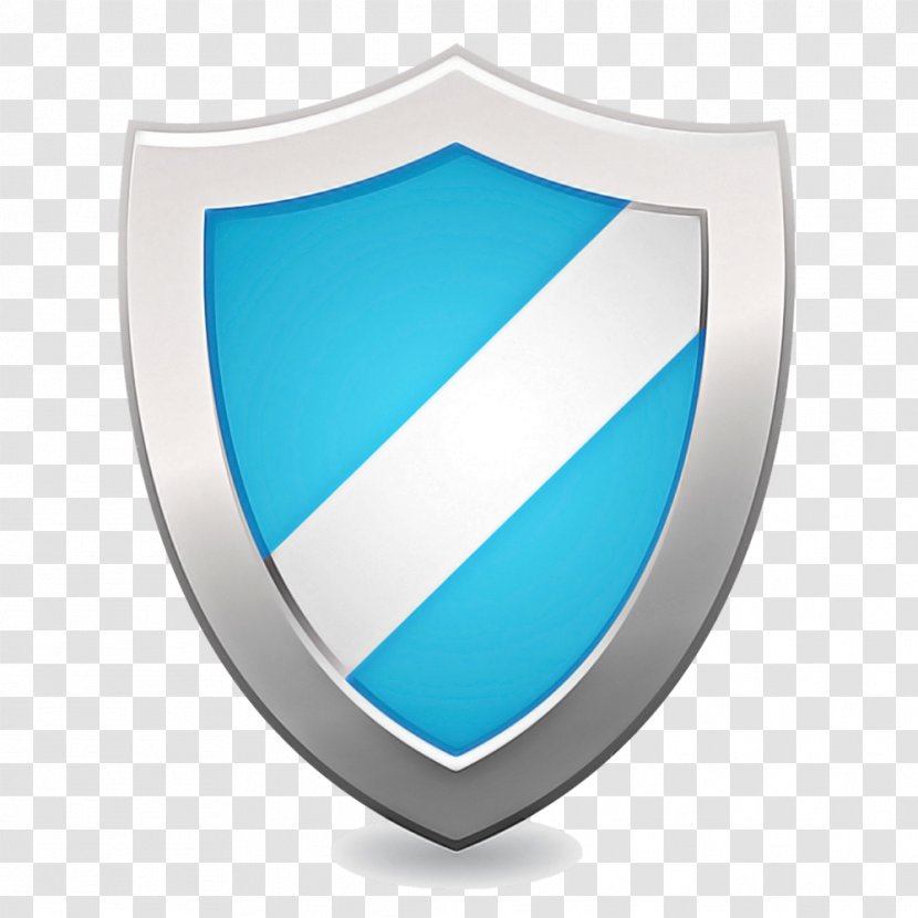 Blue Shield Turquoise Aqua Logo - Electric Emblem Transparent PNG