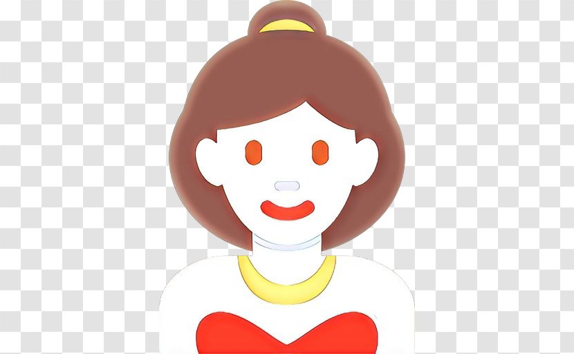 Cartoon Face Red Nose Head - Neck Lip Transparent PNG