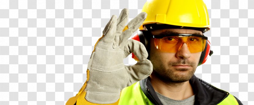 Occupational Safety And Health Architectural Engineering Personal Protective Equipment Eye Protection - Yellow Transparent PNG