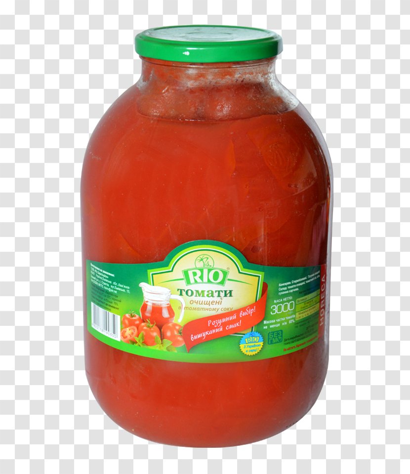 Tomato Juice Vegetable Sauce Ketchup - Paste Transparent PNG