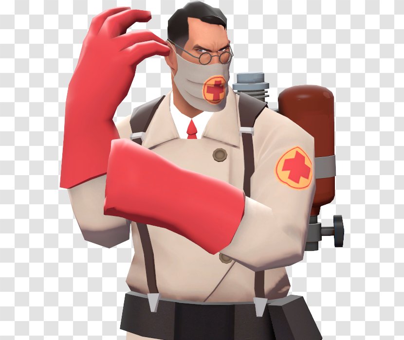 Team Fortress 2 Half-Life Medic Physician Mask Transparent PNG