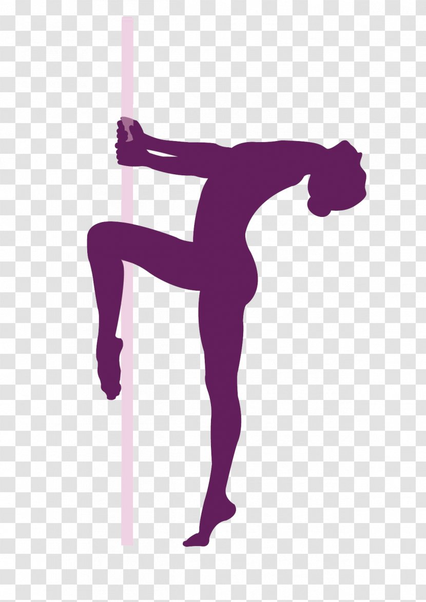 School Pole Dance Acrobatics Shkola Yeleny Marso Sport - Violet Transparent PNG