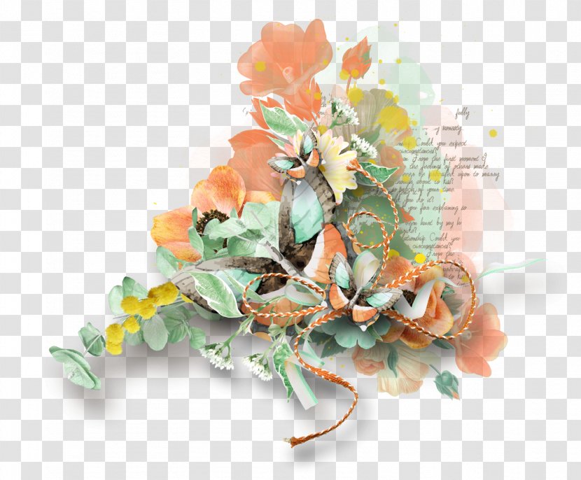 Floral Design Cut Flowers Flower Bouquet Artificial - Plant Transparent PNG