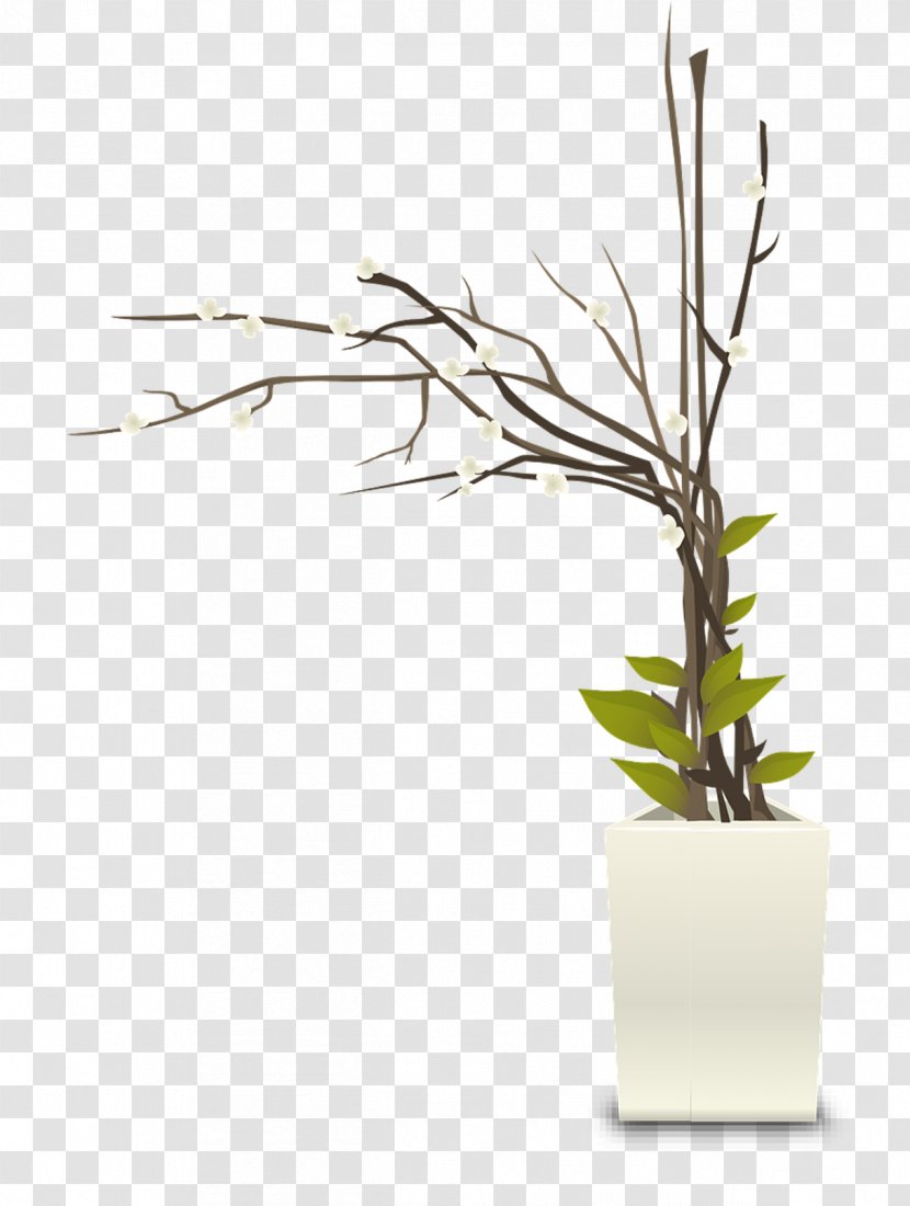 Twig Estate Agent Flowerpot - Plant - Vase Transparent PNG