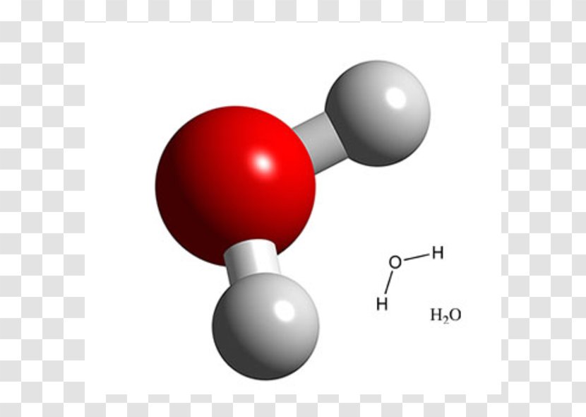Molecule Water Chemical Formula Bond Chemistry - Molecular Transparent PNG