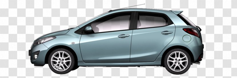 Mazda Demio Compact Car Alloy Wheel - Door Transparent PNG