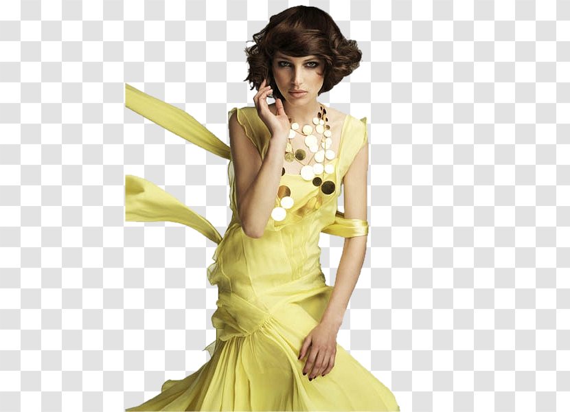 Yellow Woman Hit Image - Female Transparent PNG