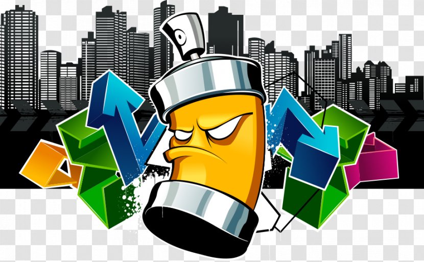 Graffiti Drawing - Painting - Vector Cartoon Transparent PNG