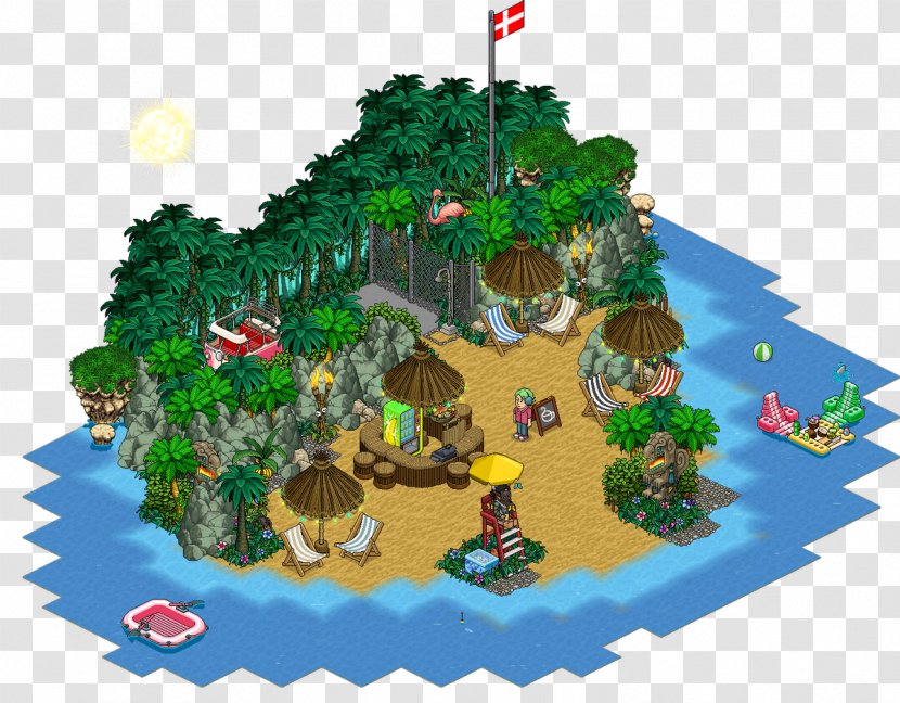 Habbo YouTube Island Copenhagen - Youtube Transparent PNG