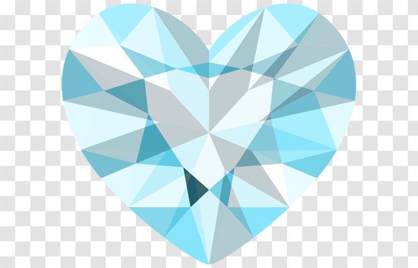 Digital Scrapbooking Clip Art - Red Diamonds - Glass Heart Transparent PNG
