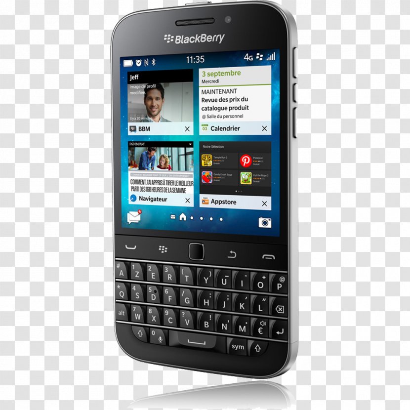 BlackBerry Bold Smartphone Telephone EDGE - Blackberry Transparent PNG