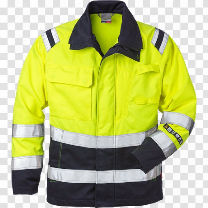 High-visibility Clothing Jacket Workwear Personal Protective Equipment Pocket Transparent PNG
