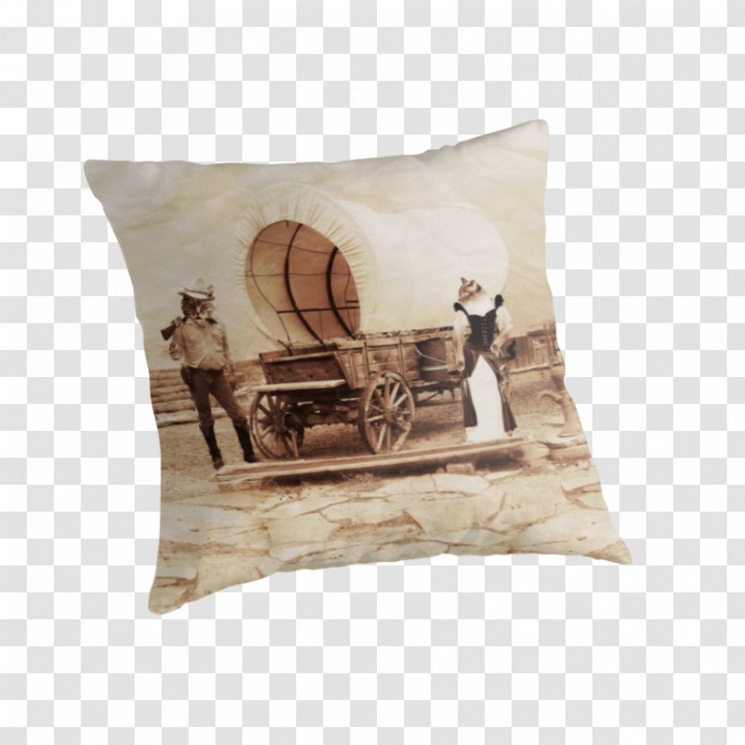 American Frontier Throw Pillows Cushion Cat - Pillow Transparent PNG