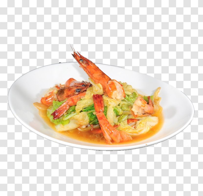 Thai Cuisine Braising Dish Google Images - Chinese Cabbage - Shrimp Burning Image Transparent PNG