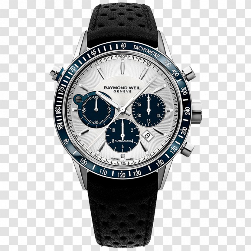 Raymond Weil Chronograph Automatic Watch Movement - Strap Transparent PNG