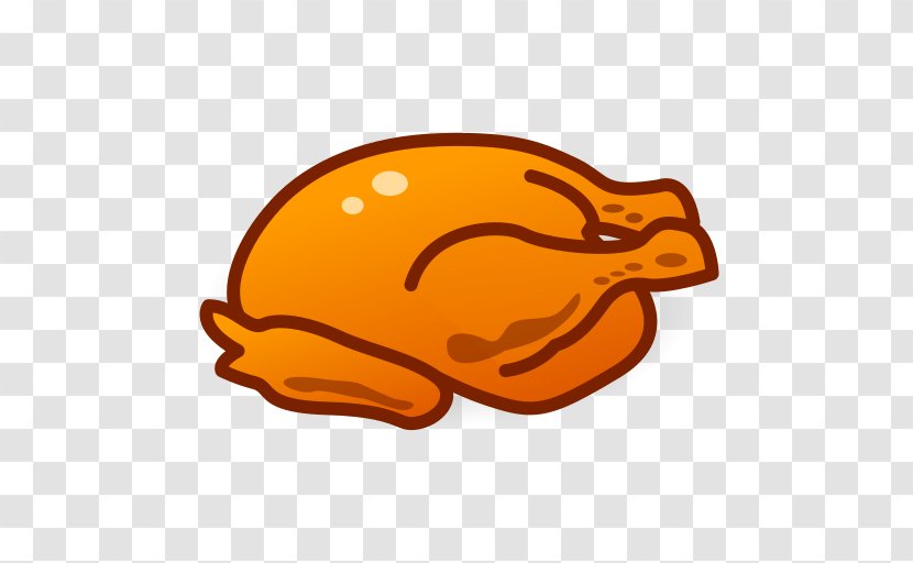Emoji Turkey Meat Roast Chicken SMS Clip Art - Bird Transparent PNG