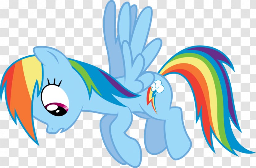 Rainbow Dash Art Pony - Tree - Dirty Transparent PNG