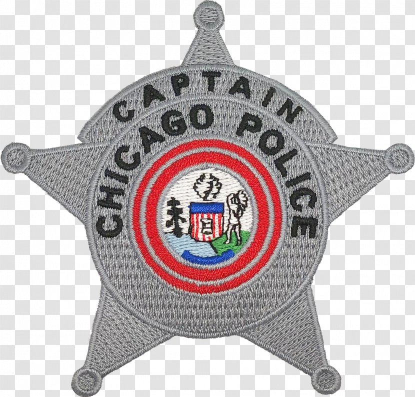 Badge Chicago Police Department Officer Patch Collecting Transparent PNG