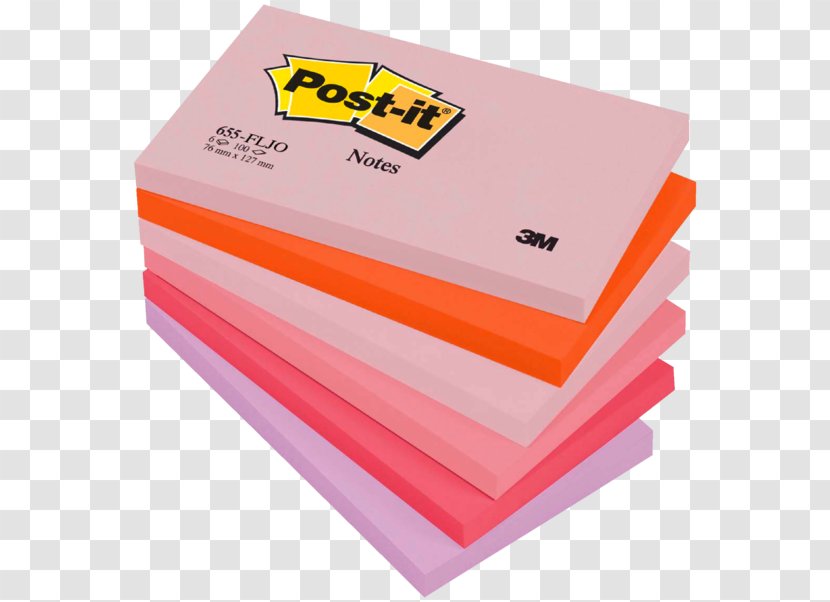 Post-it Note Paper Office Supplies Stationery - Hsm51 Transparent PNG