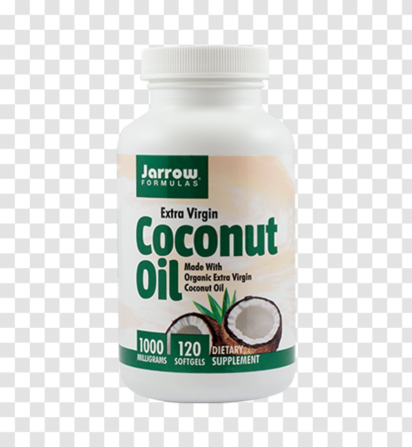 Nature's Way Organic Coconut Oil Jarrow Formulas, Inc. Softgel Dietary Supplement - Heart - Virgin Transparent PNG