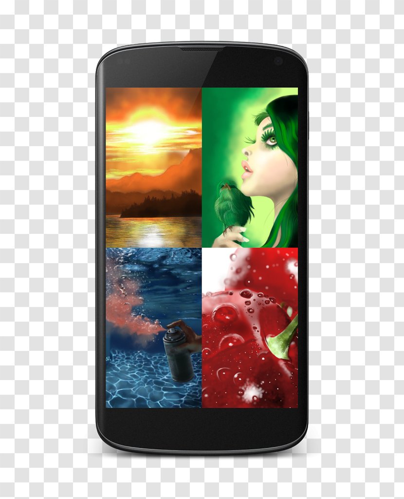 Smartphone Draw - Google Play - Paint Mobile Phones Painting DrawingSmartphone Transparent PNG