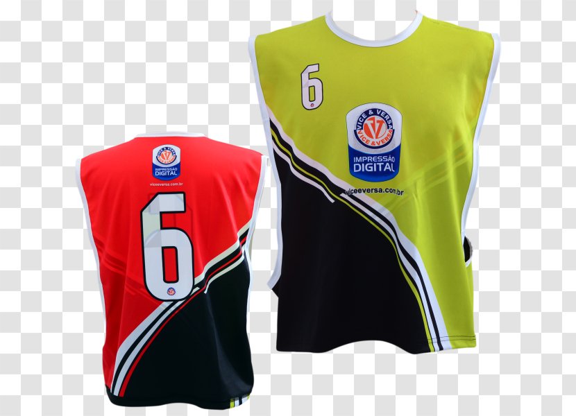 T-shirt Waistcoat Sports Fan Jersey Uniform Sleeveless Shirt - Gilets Transparent PNG