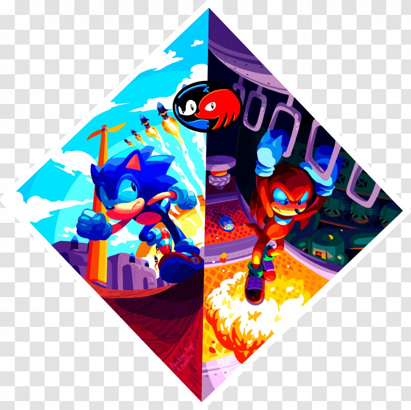 Sonic & Knuckles The Hedgehog 3 Fan Art - Tree - Artillery Transparent PNG