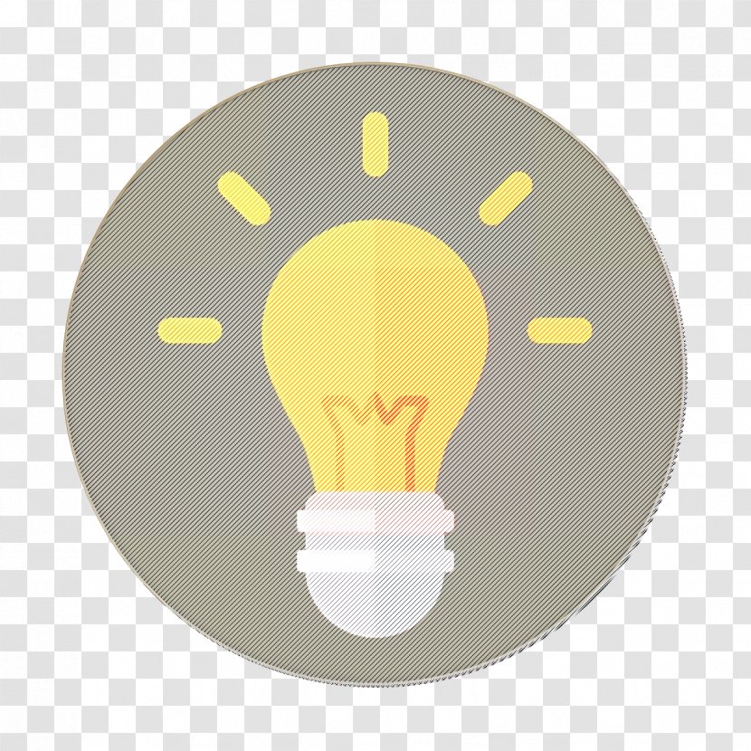 Creativity Icon Idea Light Bulb - Incandescent - Compact Fluorescent Lamp Fixture Transparent PNG