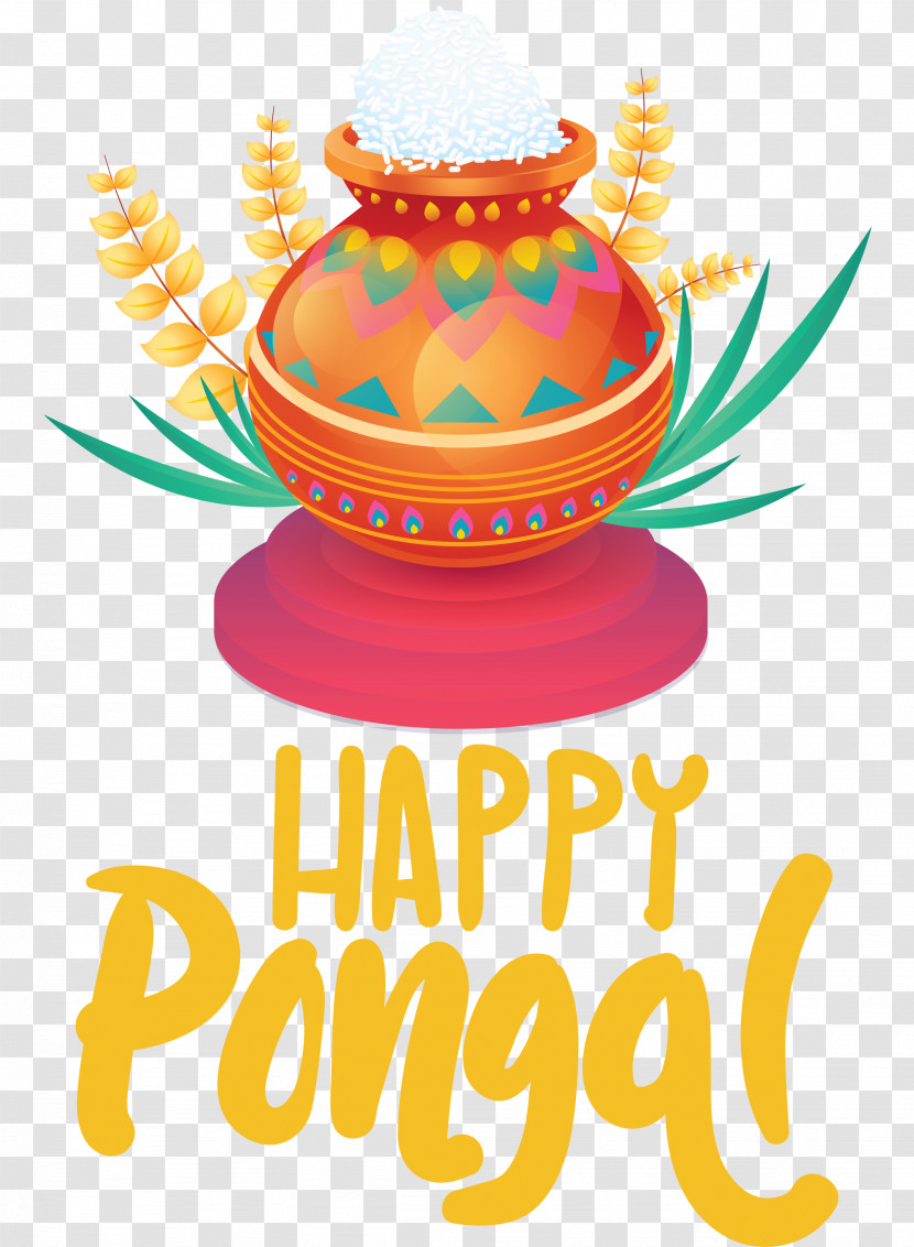 Pongal Happy Pongal Harvest Festival Transparent PNG