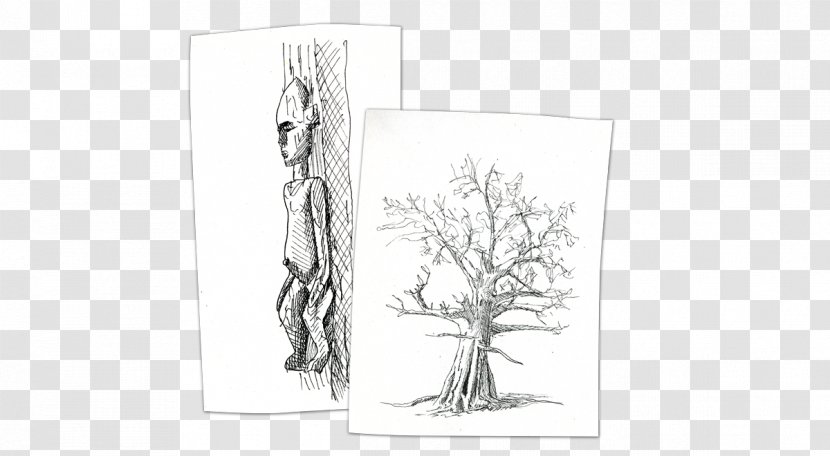 Tree Character White Fiction Font - Cosmogonie Dogon Transparent PNG