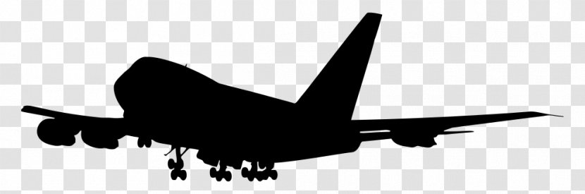 Airplane Boeing 747 Jet Aircraft Airbus A380 - Airliner Transparent PNG