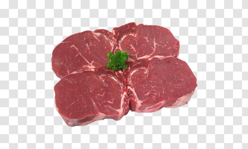 Rib Eye Steak Meat Sirloin Beef - Flower - Fillet Transparent PNG