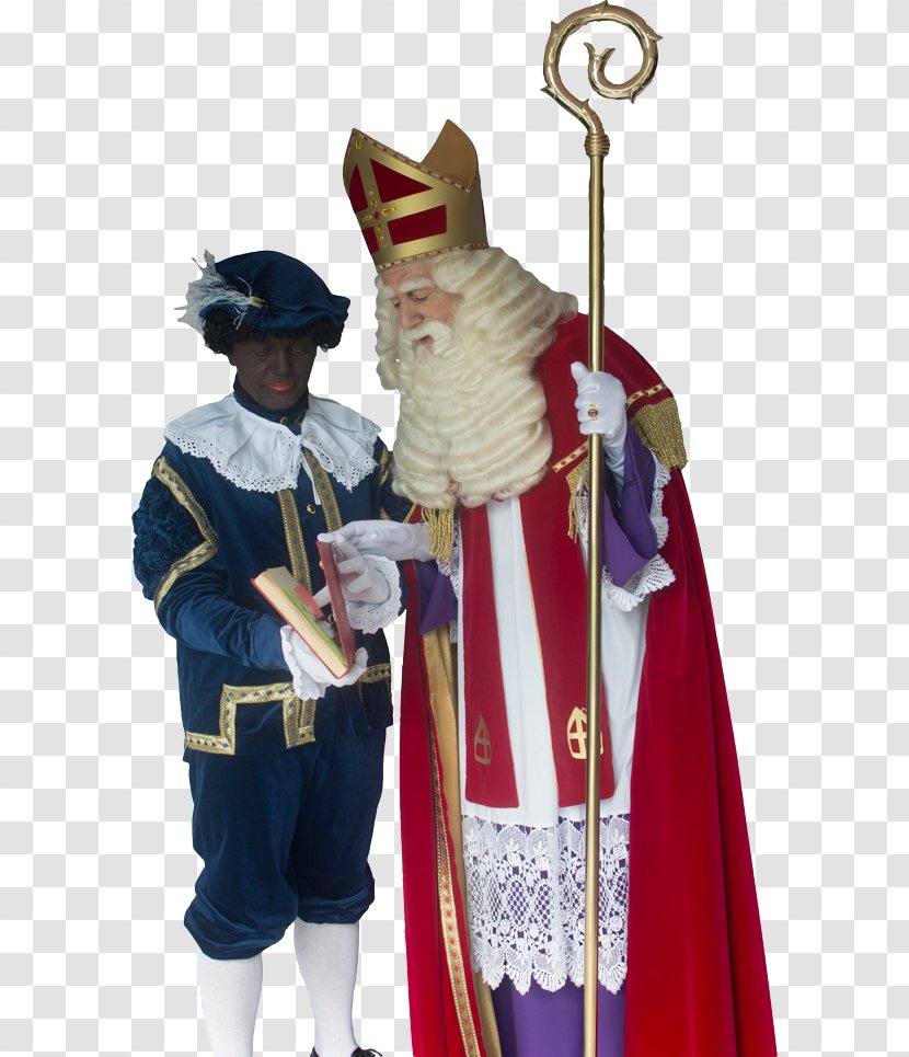 Stichting Sintcentrale Sinterklaasfeest Zwarte Piet Costume - Stole - Sinterklaas Transparent PNG