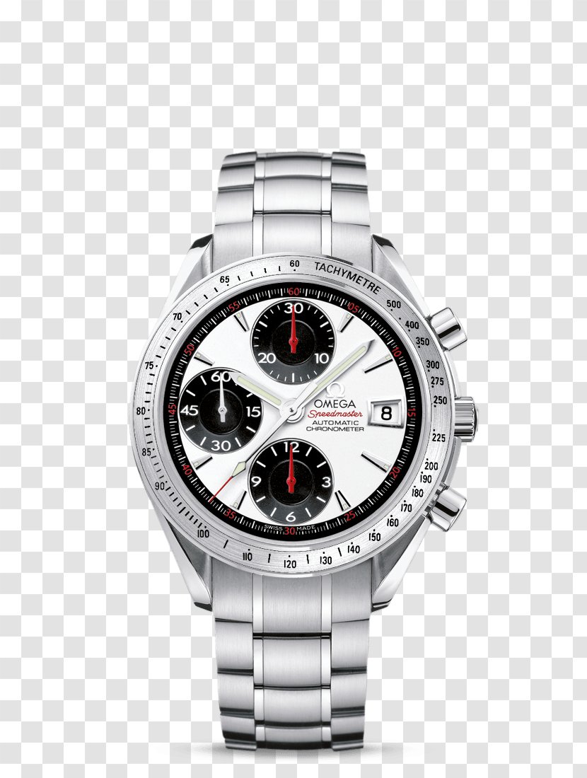 Omega Speedmaster SA Mechanical Watch Chronograph Transparent PNG