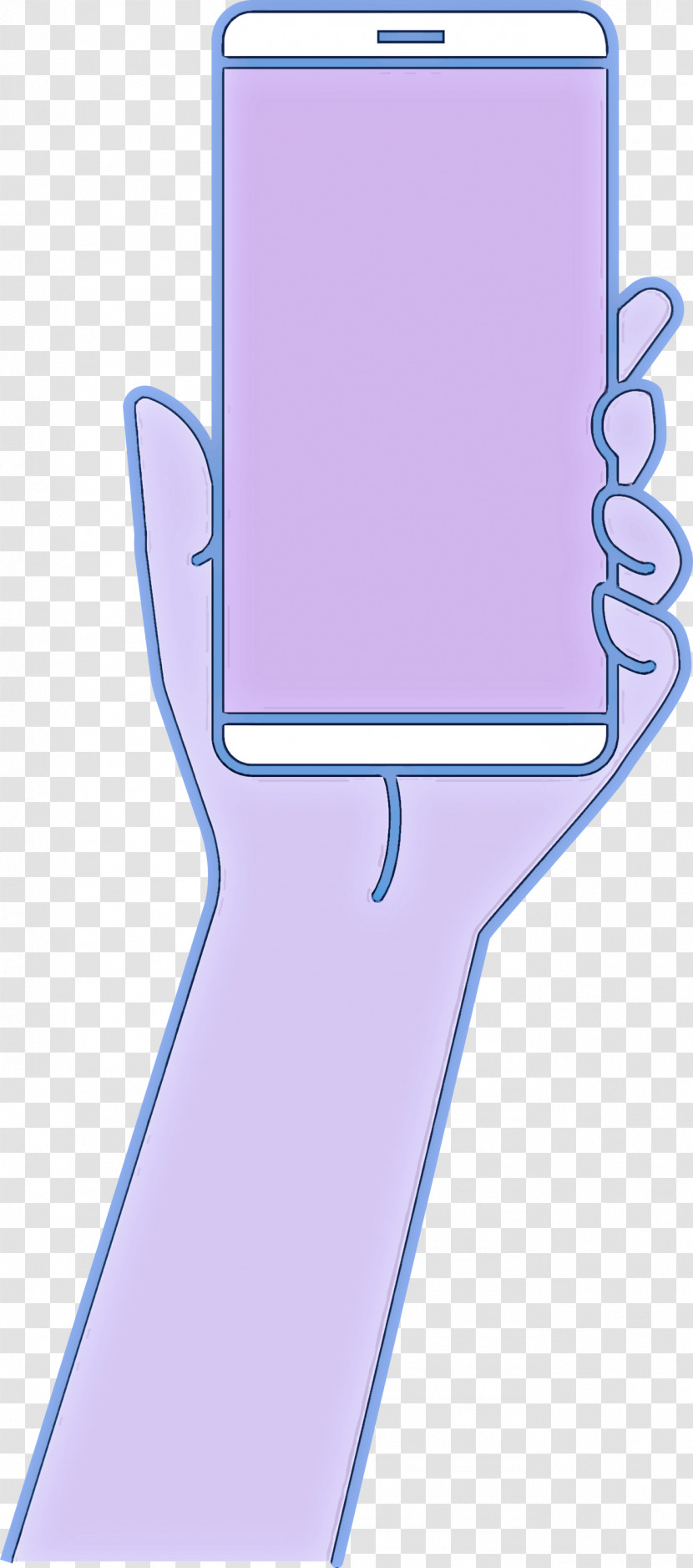 Smartphone Hand Transparent PNG