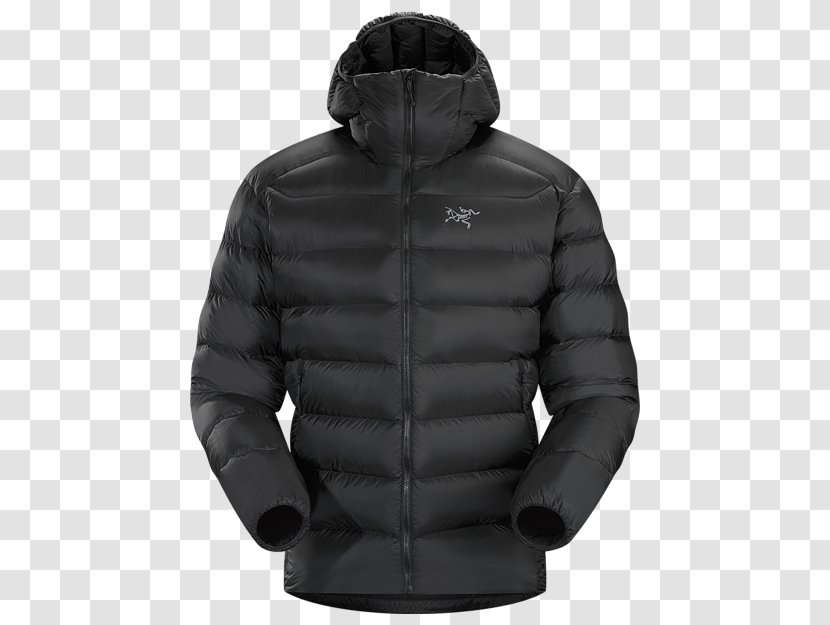 Hoodie Arc'teryx Jacket Coat - Polar Fleece - Goose Down Transparent PNG