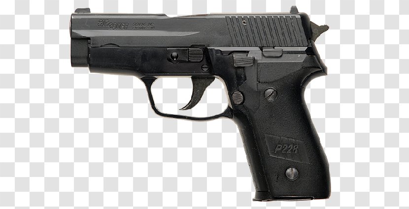 Pistolet SIG-Sauer P225 SIG Sauer P220 P226 Firearm - Gun Accessory - Handgun Transparent PNG