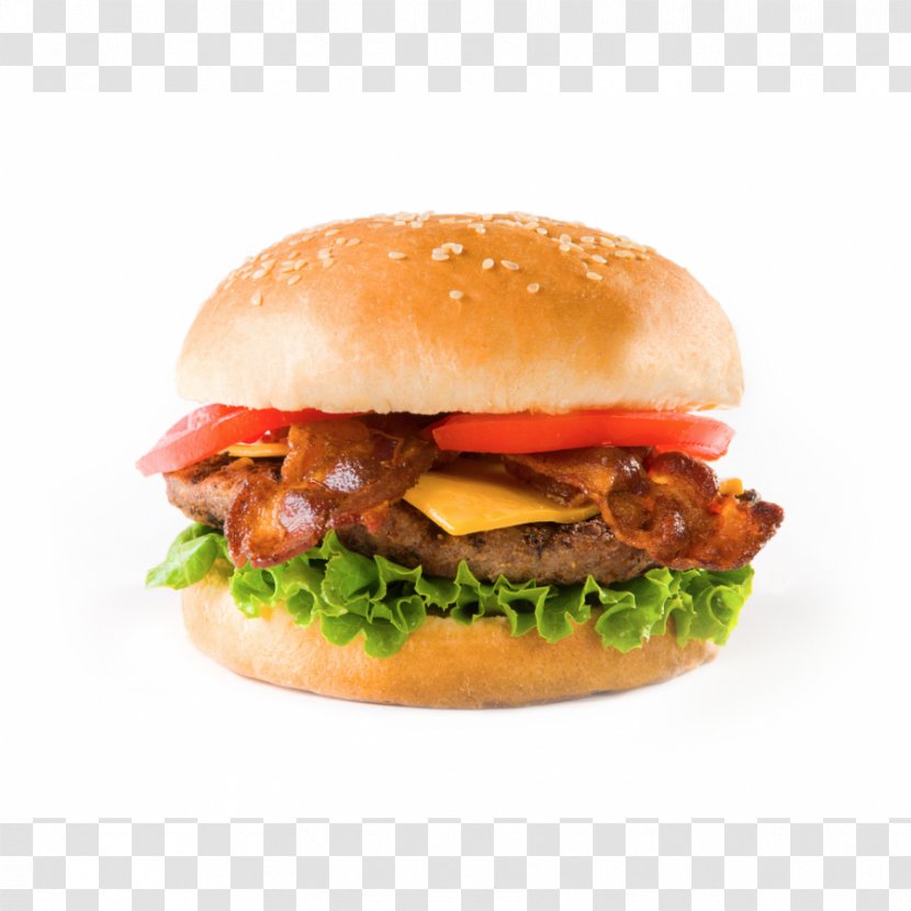 Cheeseburger Hamburger Bacon Veggie Burger Schnitzel - Salmon - Burguer Transparent PNG