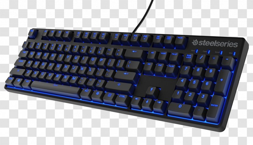 Computer Keyboard SteelSeries Apex M500 Mechanical Gaming Steelseries 300 64450 6G V2 - Input Device Transparent PNG