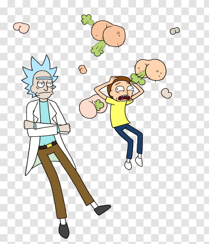 Cartoon Clip Art - Male - Rick And Morty Transparent PNG