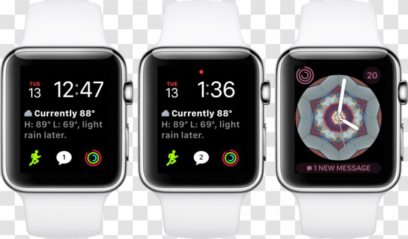Apple Watch Series 3 IPhone X 8 Worldwide Developers Conference - Strap - Message Display Transparent PNG
