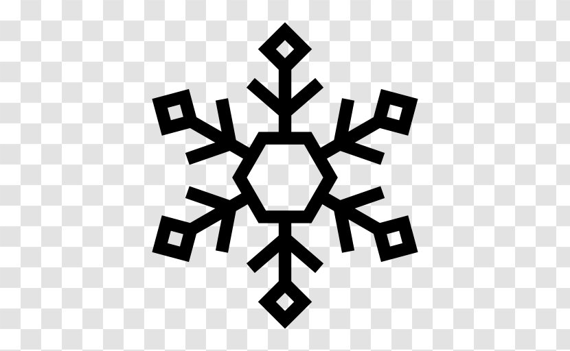 Snowflake Symbol - Logo Transparent PNG
